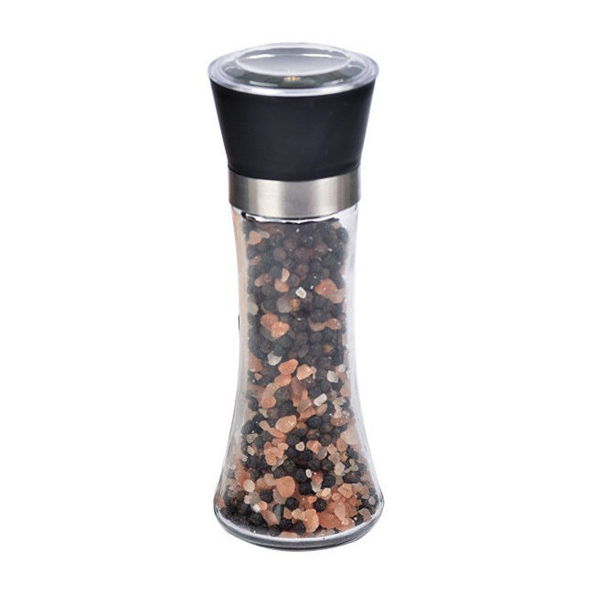 Salt and Pepper Grinder Glass Spice Crusher Mill