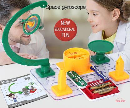 Space Gyroscope Science Experiment Kit Educational Toy