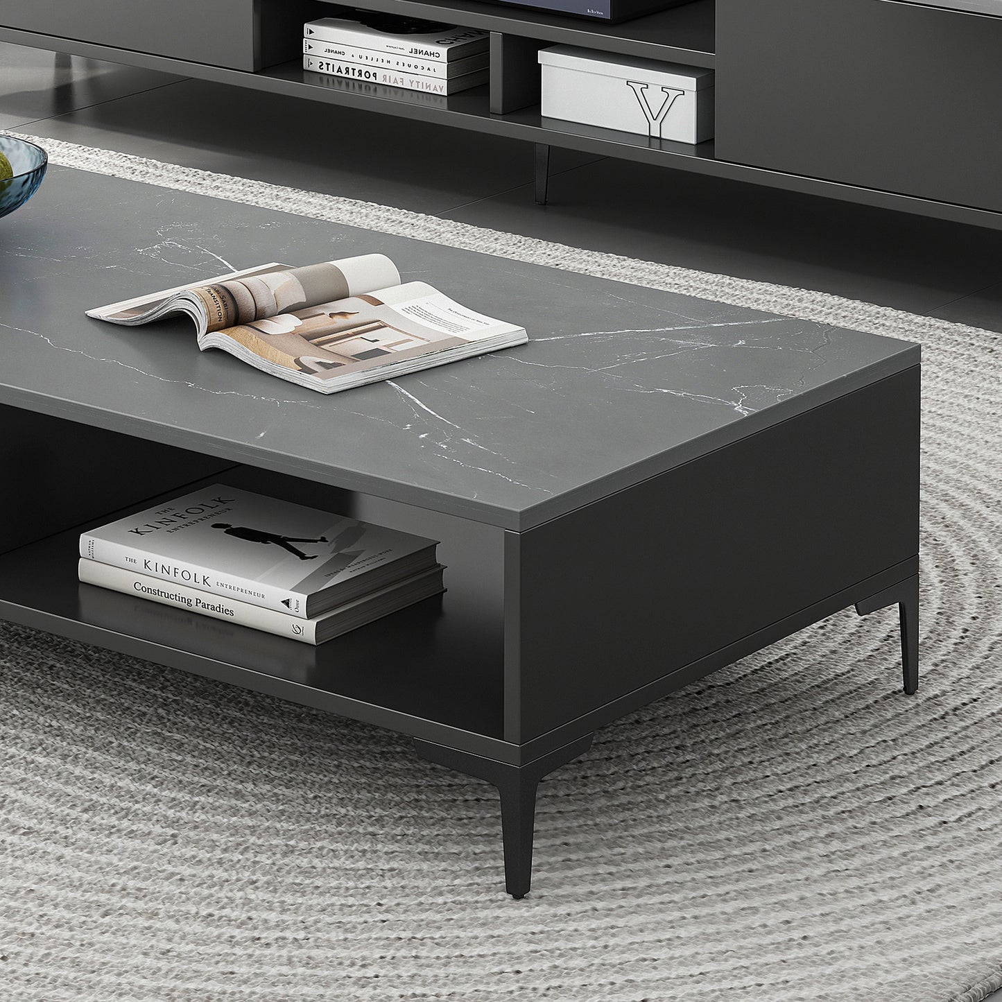 Minimalist Coffee Table with Storage