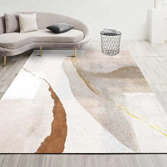 Lush Plush Essence Bedroom/Living Room Cotton Carpet Area Rug (200 x 140)