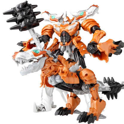 2 in 1 Robot Dinosaur Transformer Action Figure Toy