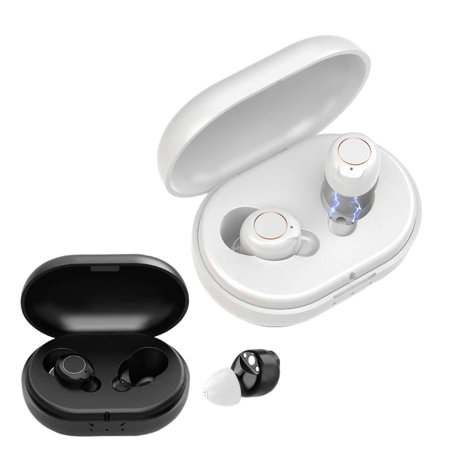 Rechargeable Hearing Aid Wireless Sound Amplifier with Noise Canceling