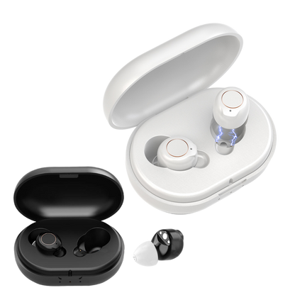 Rechargeable Hearing Aid Wireless Sound Amplifier with Noise Canceling