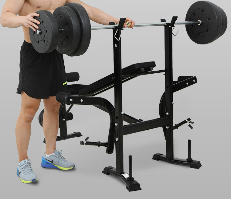 Multi-function All-in-One Adjustable Weight Bench Press Home Gym