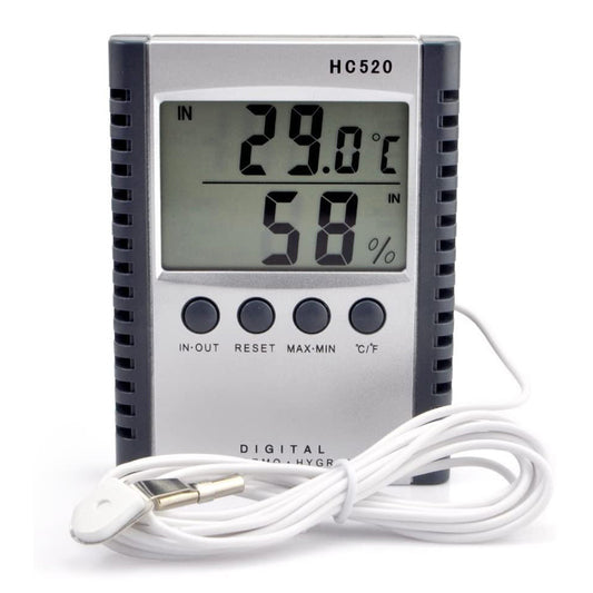 Digital Hygrometer Thermometer Indoor/Outdoor Temperature Humidity Meter Comfort Monitor