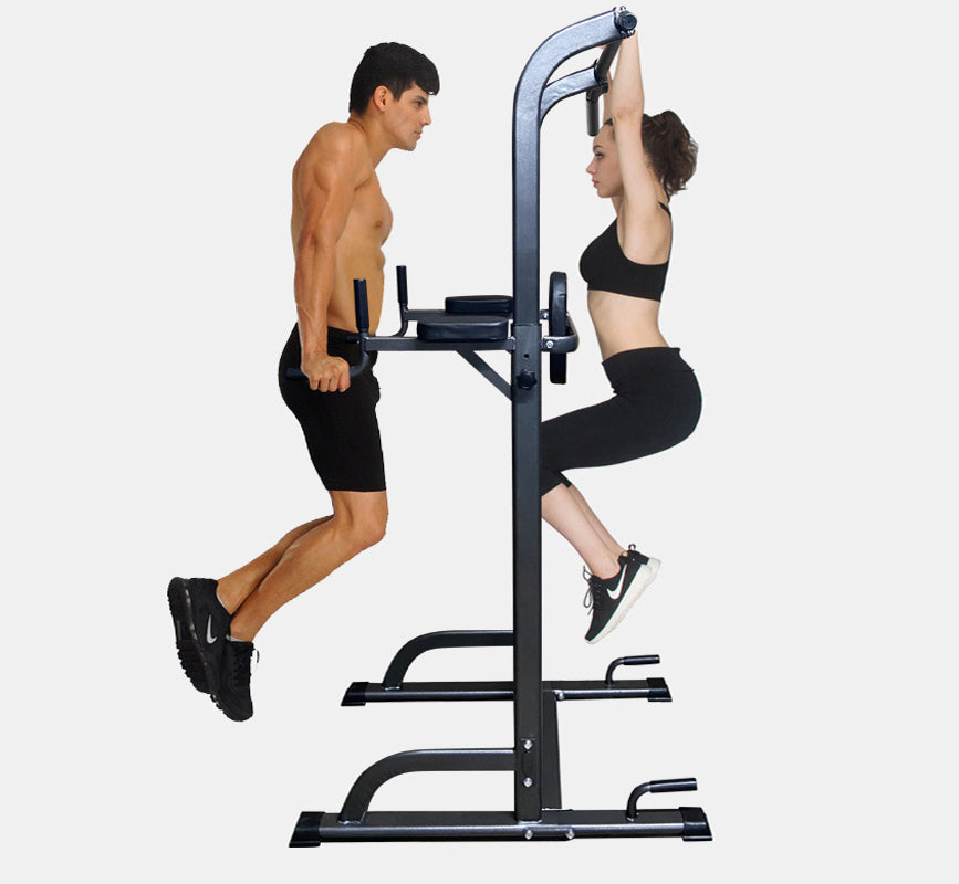 Power Tower Dip Bar Pull Up Stand Fitness Station