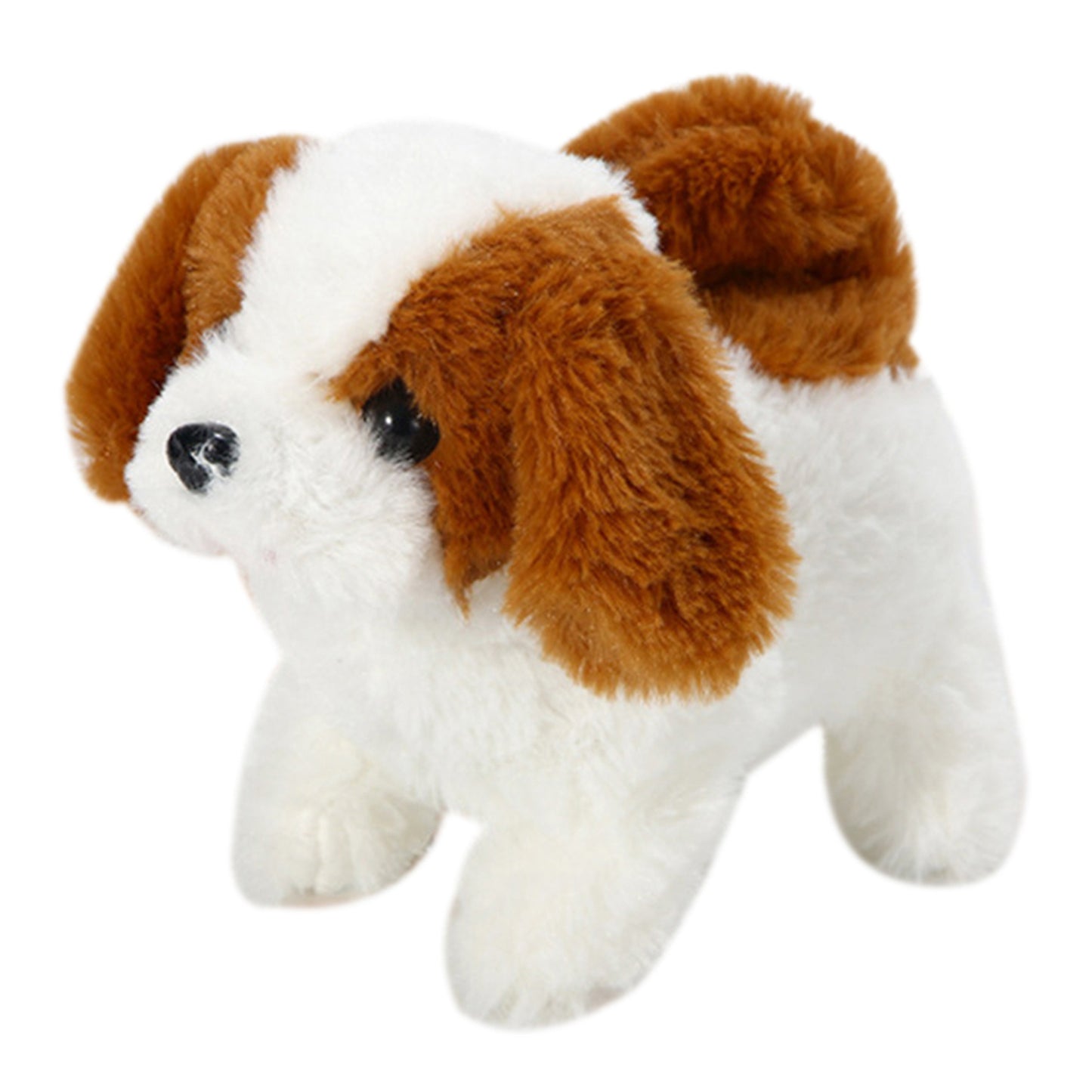 Cute Realistic Plush Puppy Dog Walking Barking Pet Toy