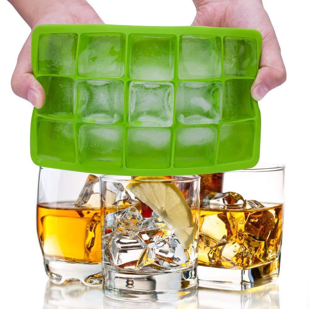 15 Grid Cube Silicone Ice Cube Tray Mould