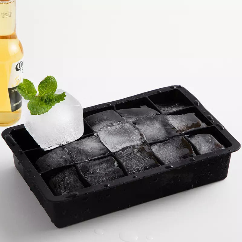 15 Grid Cube Silicone Ice Cube Tray Mould