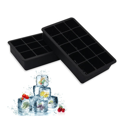 15 Grid Cube Silicone Ice Cube Tray Mould