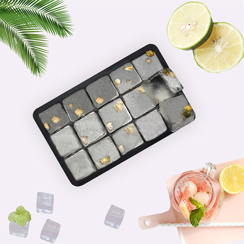 15 Grid Cube Silicone Ice Cube Tray Mould