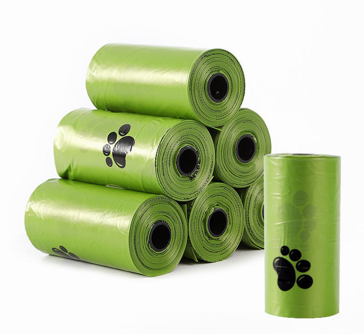 240 PCS Extra Thick Paw Print Pet Poop Bag Biodegradable Dog Waste Bags