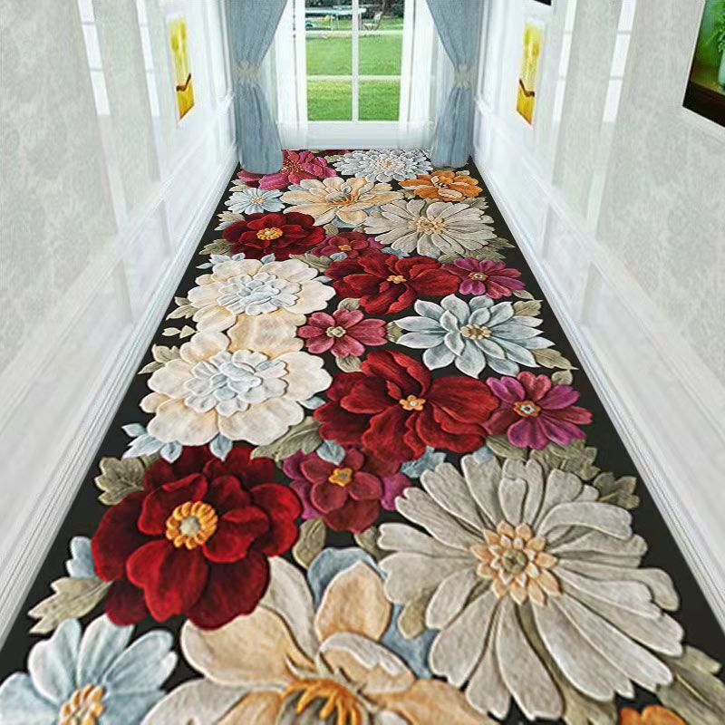 Flourish Hallway Runner Area Rug Carpet Mat (60 x 200)