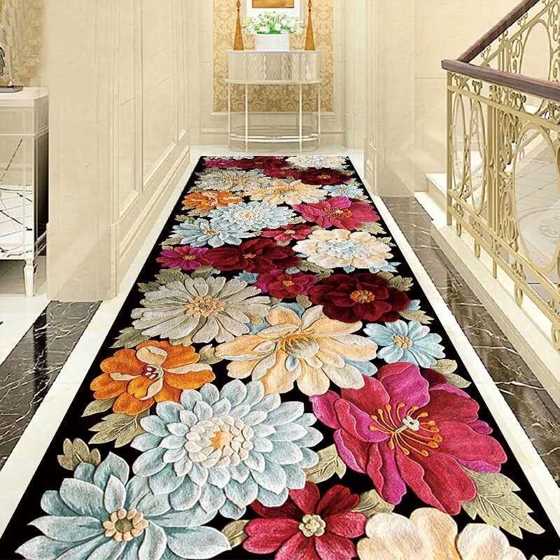 Flourish Hallway Runner Area Rug Carpet Mat (60 x 200)