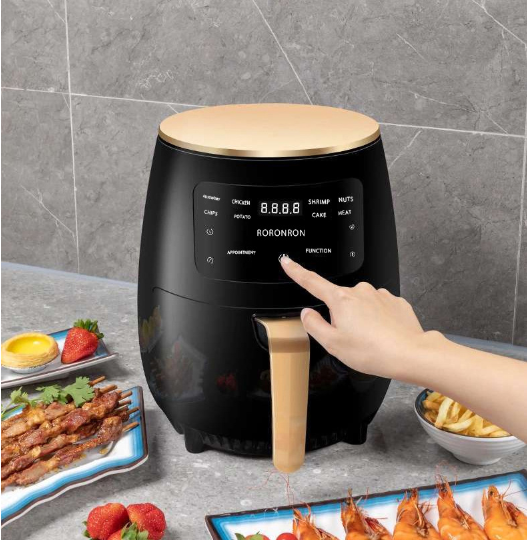 4.5L Air Fryer Oil Free Digital Cooker Healthy Fast Versatile