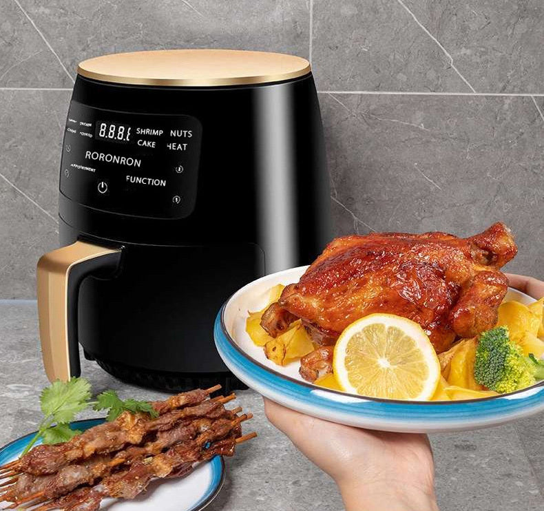 4.5L Air Fryer Oil Free Digital Cooker Healthy Fast Versatile