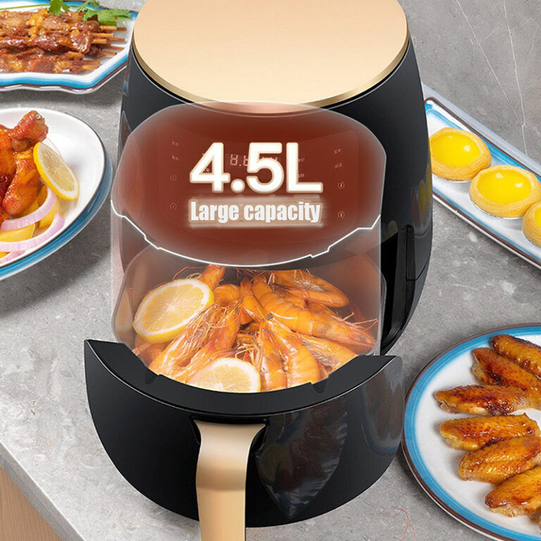 4.5L Air Fryer Oil Free Digital Cooker Healthy Fast Versatile