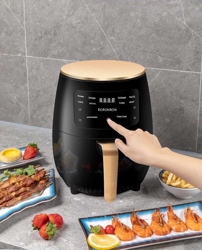 4.5L Air Fryer Oil Free Digital Cooker Healthy Fast Versatile