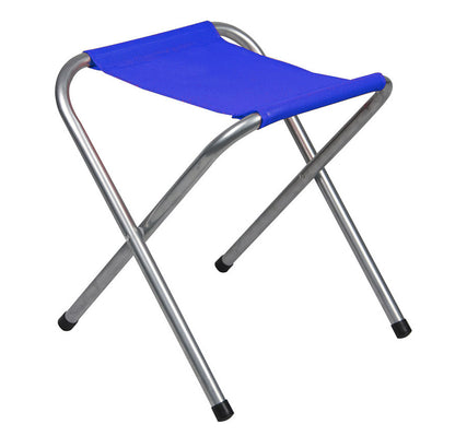 Portable Indoor Outdoor Camping Folding Stool (Blue)