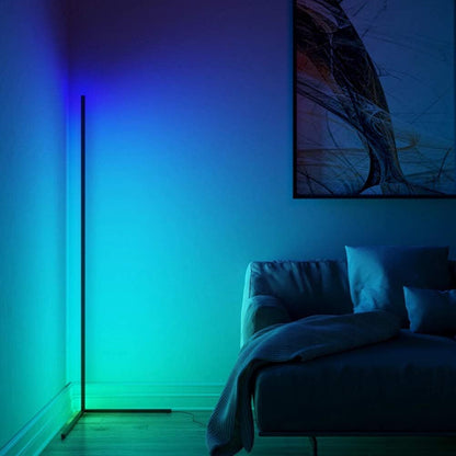 Smart Magic RGB LED Corner Floor Lamp Colour Changing Ambient Light