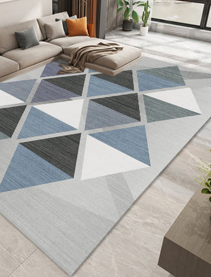 XL Extra Large Geo Designer Rug Carpet Mat (300 x 200)