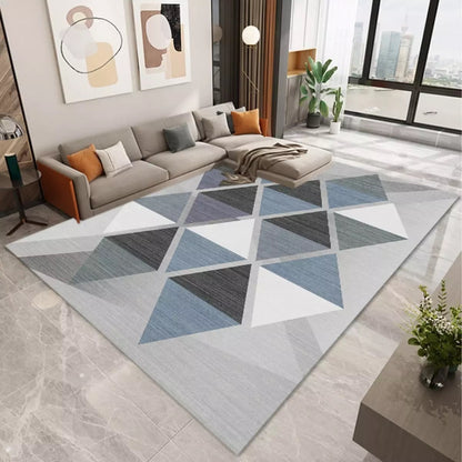 XL Extra Large Geo Designer Rug Carpet Mat (300 x 200)