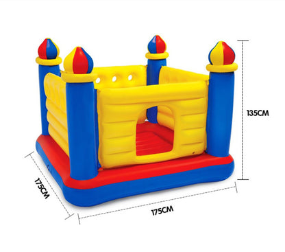 Intex Jump-O-Lene Jumping Bouncy Castle Inflatable Playhouse