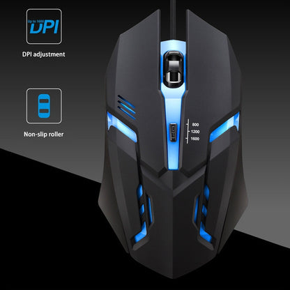 K2 Wired USB Optical Gaming Mouse