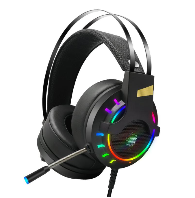 RGB 7.1 Stereo Surround Sound Gaming Headset Headphones with USB