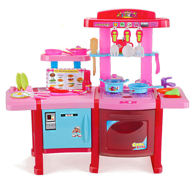 Deluxe Multifunction Kitchen Kids Pretend Play Toy Set