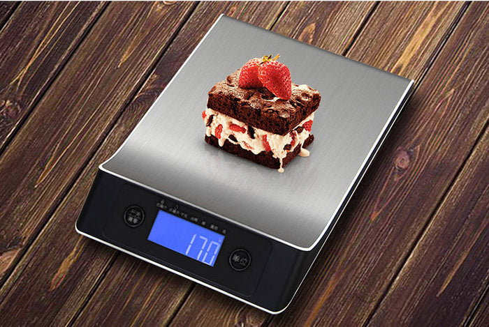 15kg Digital Precision Kitchen Postal Platform Scale Stainless Steel