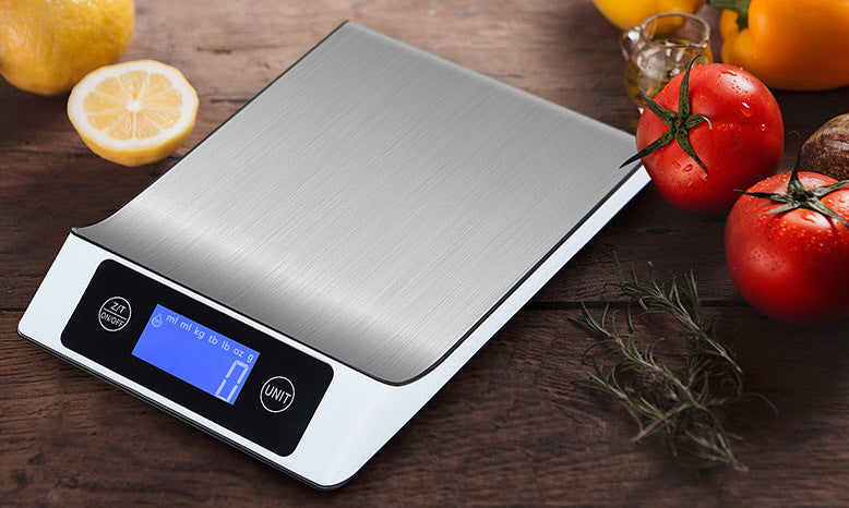 15kg Digital Precision Kitchen Postal Platform Scale Stainless Steel