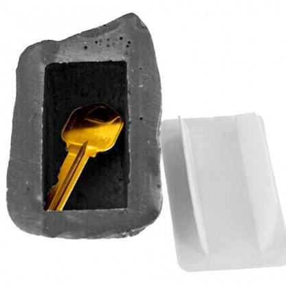 Hide-a-Spare-Key Rock Camouflage Stone Diversion Safe Storage Holder