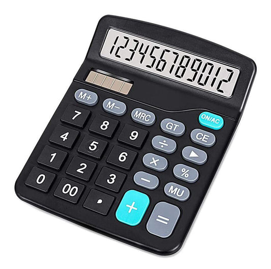 12-digit Office Electronic Calculator KK-837