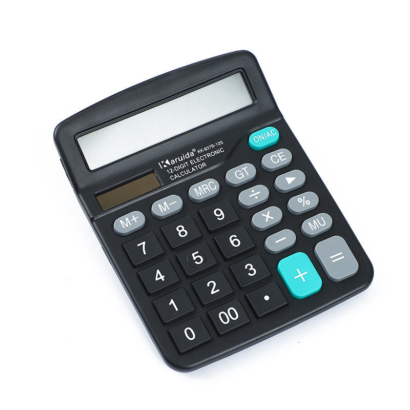 12-digit Office Electronic Calculator KK-837