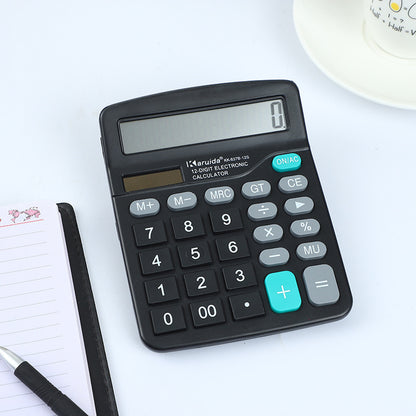 12-digit Office Electronic Calculator KK-837