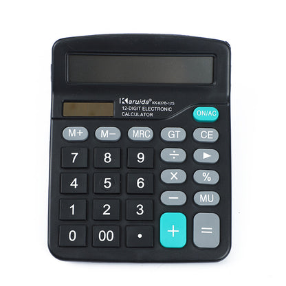 12-digit Office Electronic Calculator KK-837