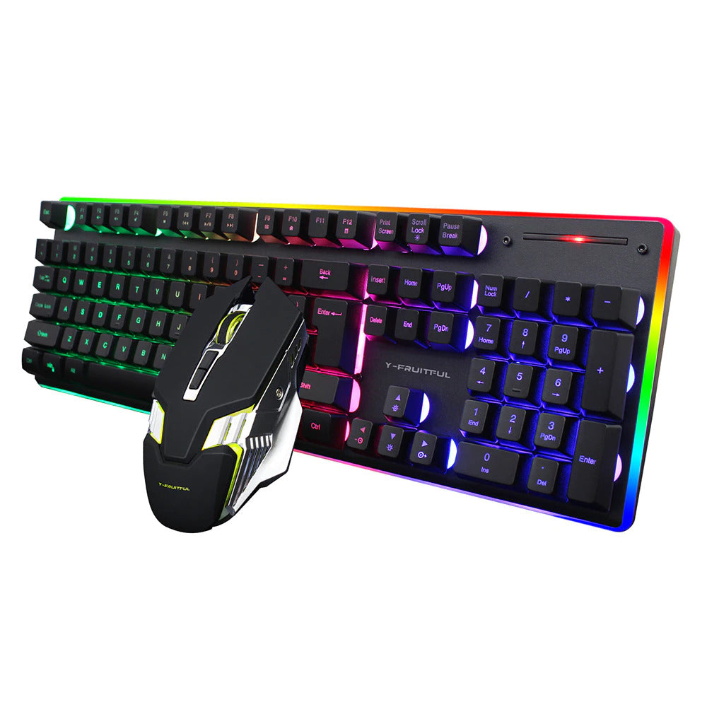 RGB Wireless Mechanical Gaming Keyboard and Mouse Combo Set