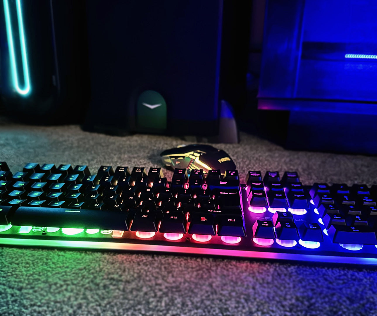 RGB Wireless Mechanical Gaming Keyboard and Mouse Combo Set