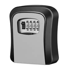 Wall Mount Storage Security Key Safe Waterproof Combination Lock Box