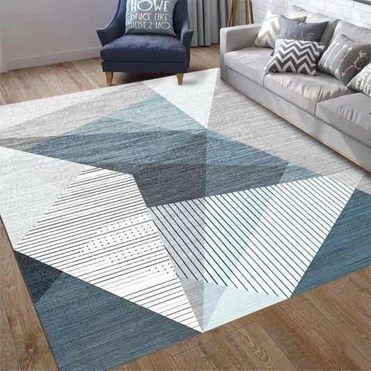 Large Mist Modern Rug Carpet Mat (230 x 160)