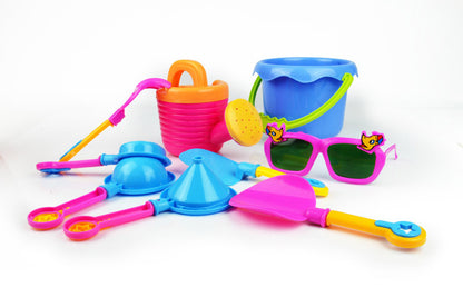 2 x 9PCS Sand Toy Set with 2 Buckets