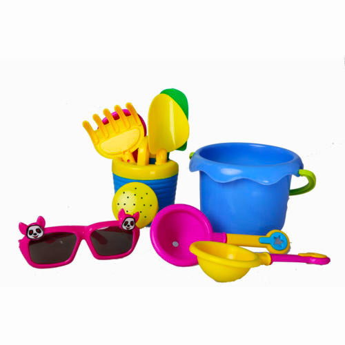 2 x 9PCS Sand Toy Set with 2 Buckets