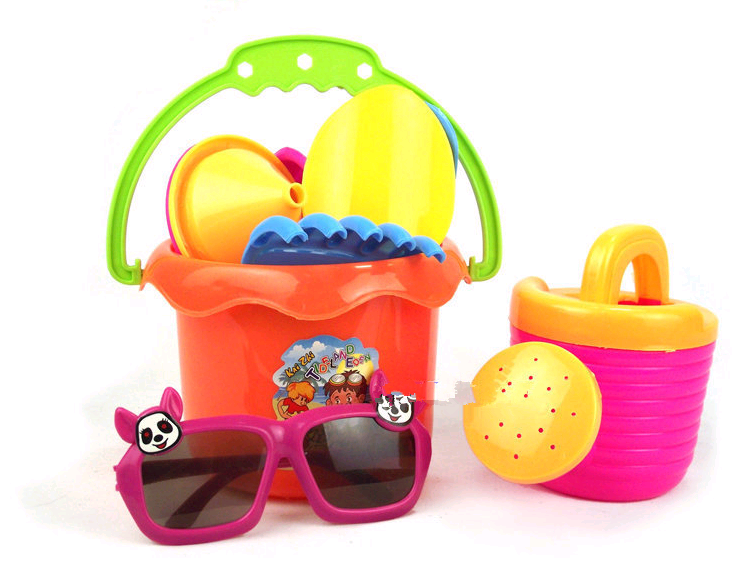 2 x 9PCS Sand Toy Set with 2 Buckets