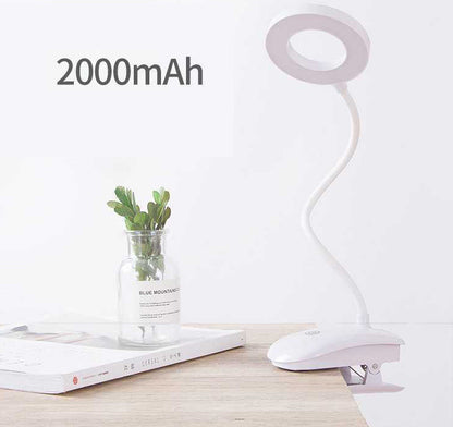 Ultra Bright LED Ring Light Desk Lamp with Clip