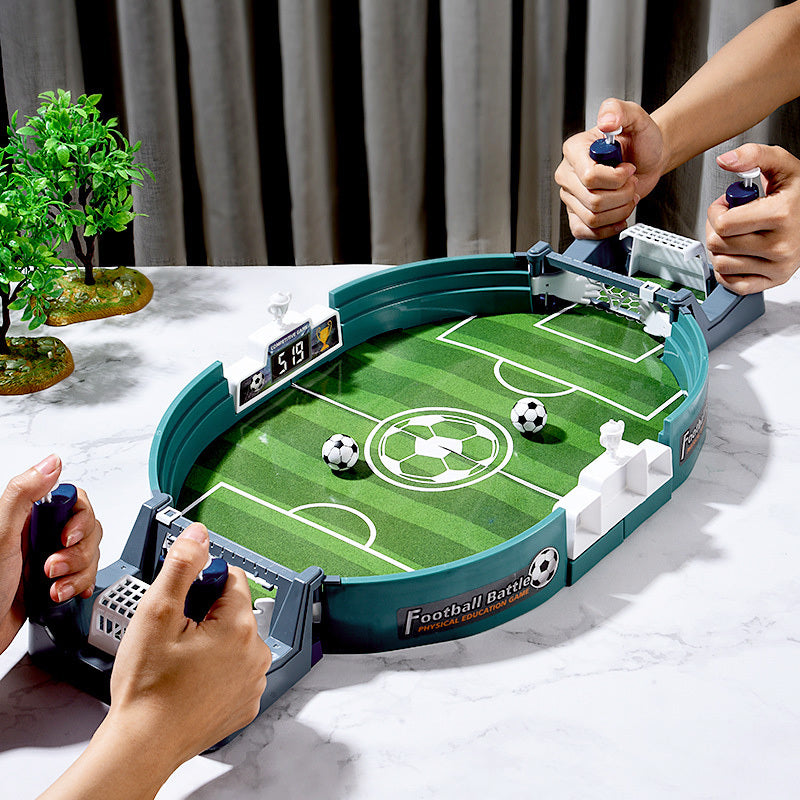 Large Interactive Tabletop Soccer Table Football Board Game Toy Set