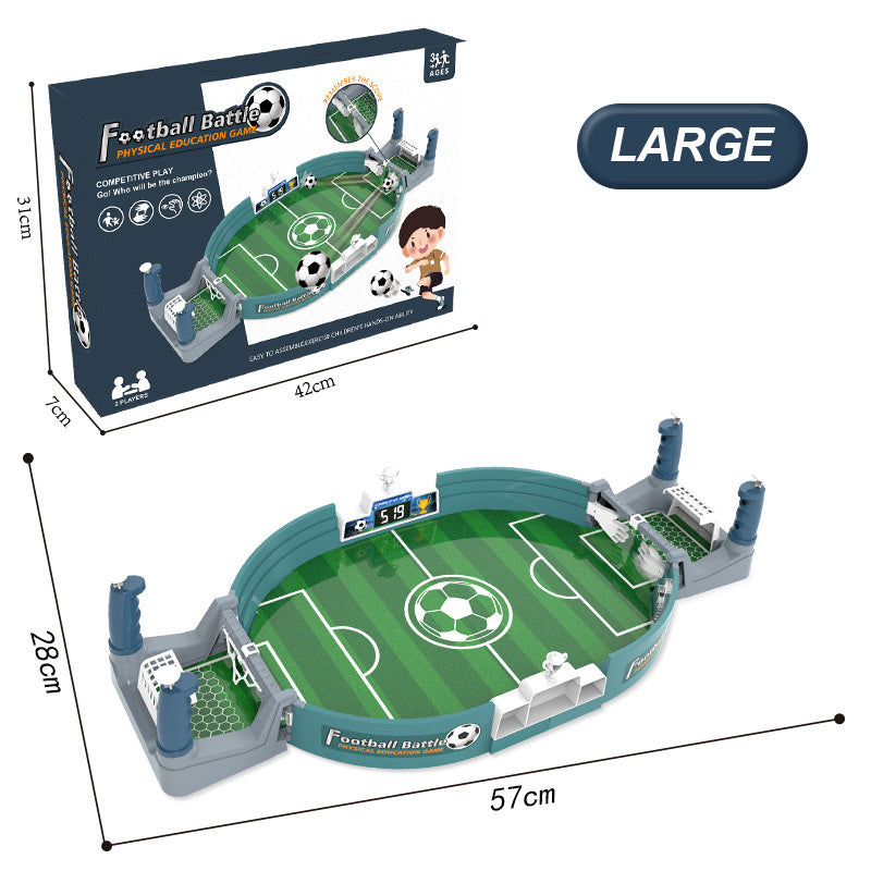 Large Interactive Tabletop Soccer Table Football Board Game Toy Set