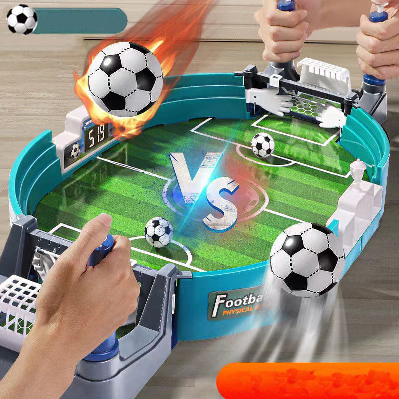 Large Interactive Tabletop Soccer Table Football Board Game Toy Set