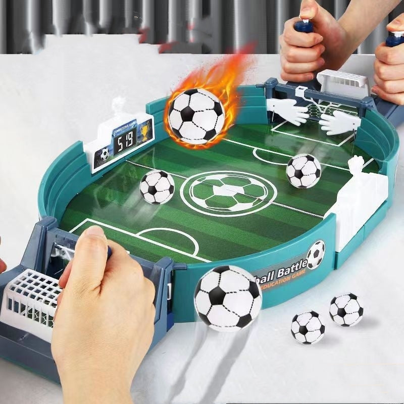 Large Interactive Tabletop Soccer Table Football Board Game Toy Set