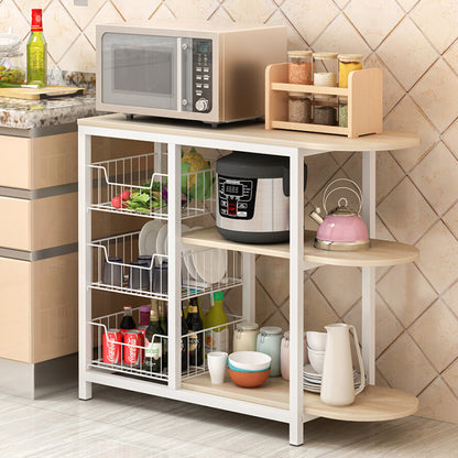 Optimal Organizer Kitchen Workbench Storage Shelf (White)